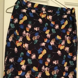 Limited pencil skirt.